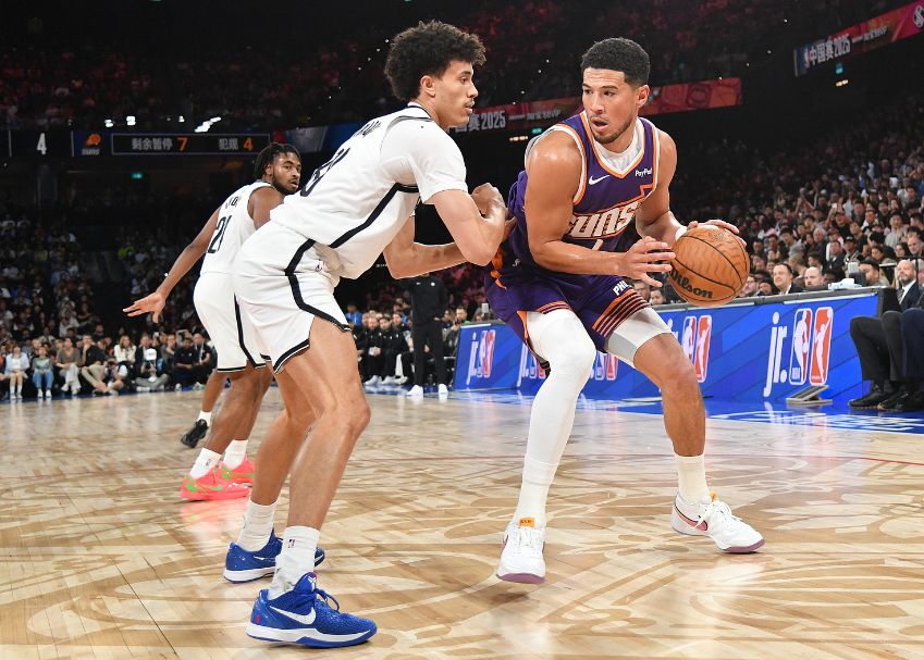 NBA中国, 赛前, 狄龙中投追 NBA中国, 赛前, 狄龙中投追